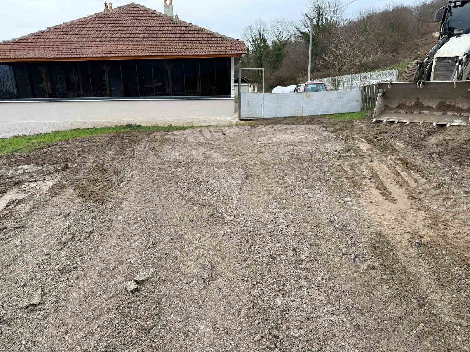 Kışında çalışmalar aralıksız sürüyor
