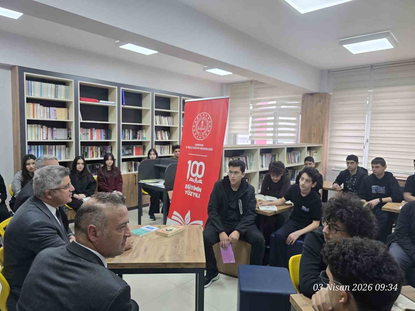Kitapla büyüyen nesiller için Samsun’da seferberlik: Kütüphaneler Haftası dolu dolu geçti
