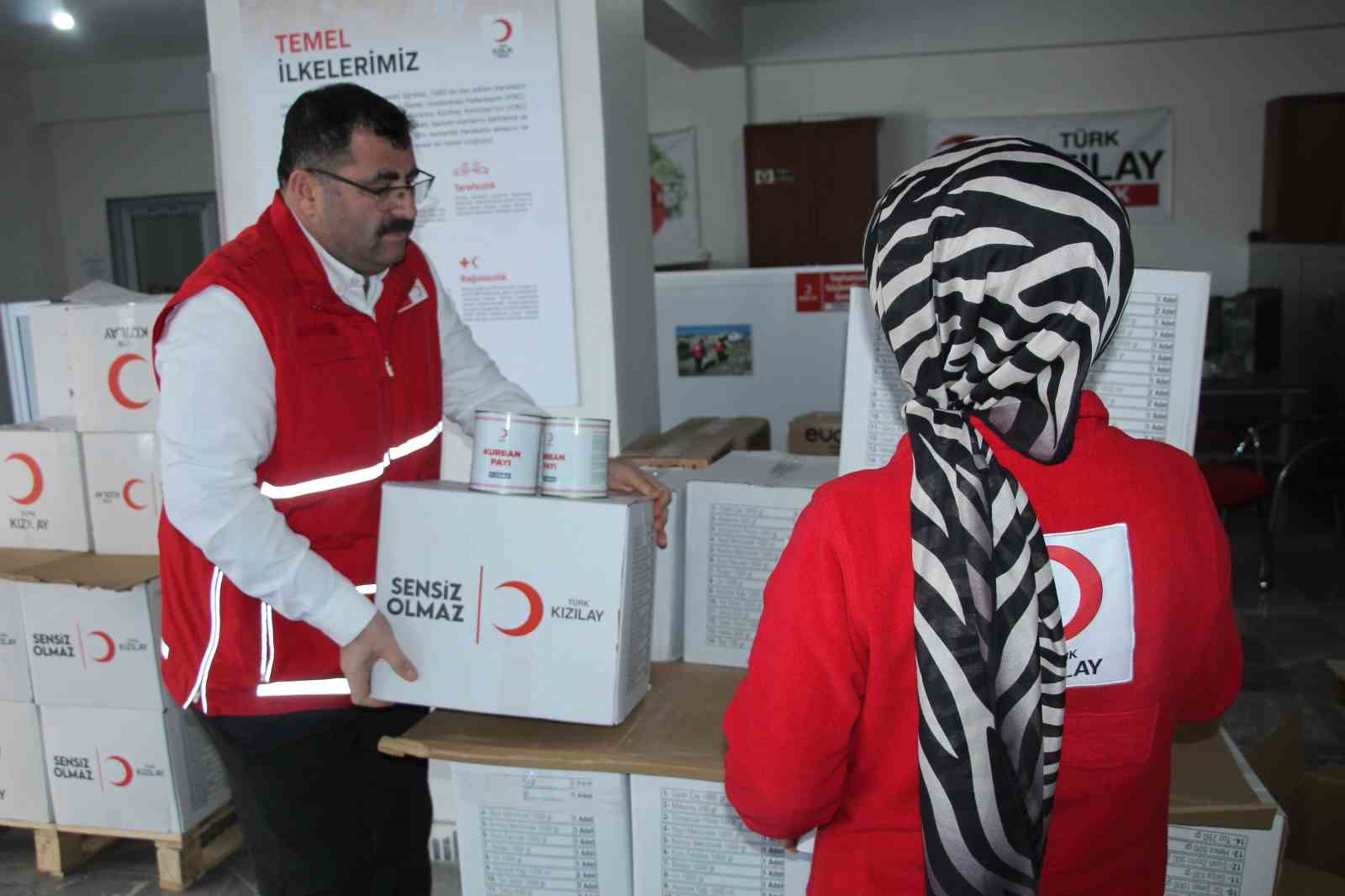 Kızılay, Ramazan ayında Şırnak’ta bin haneye nakdi destek sağlayacak
