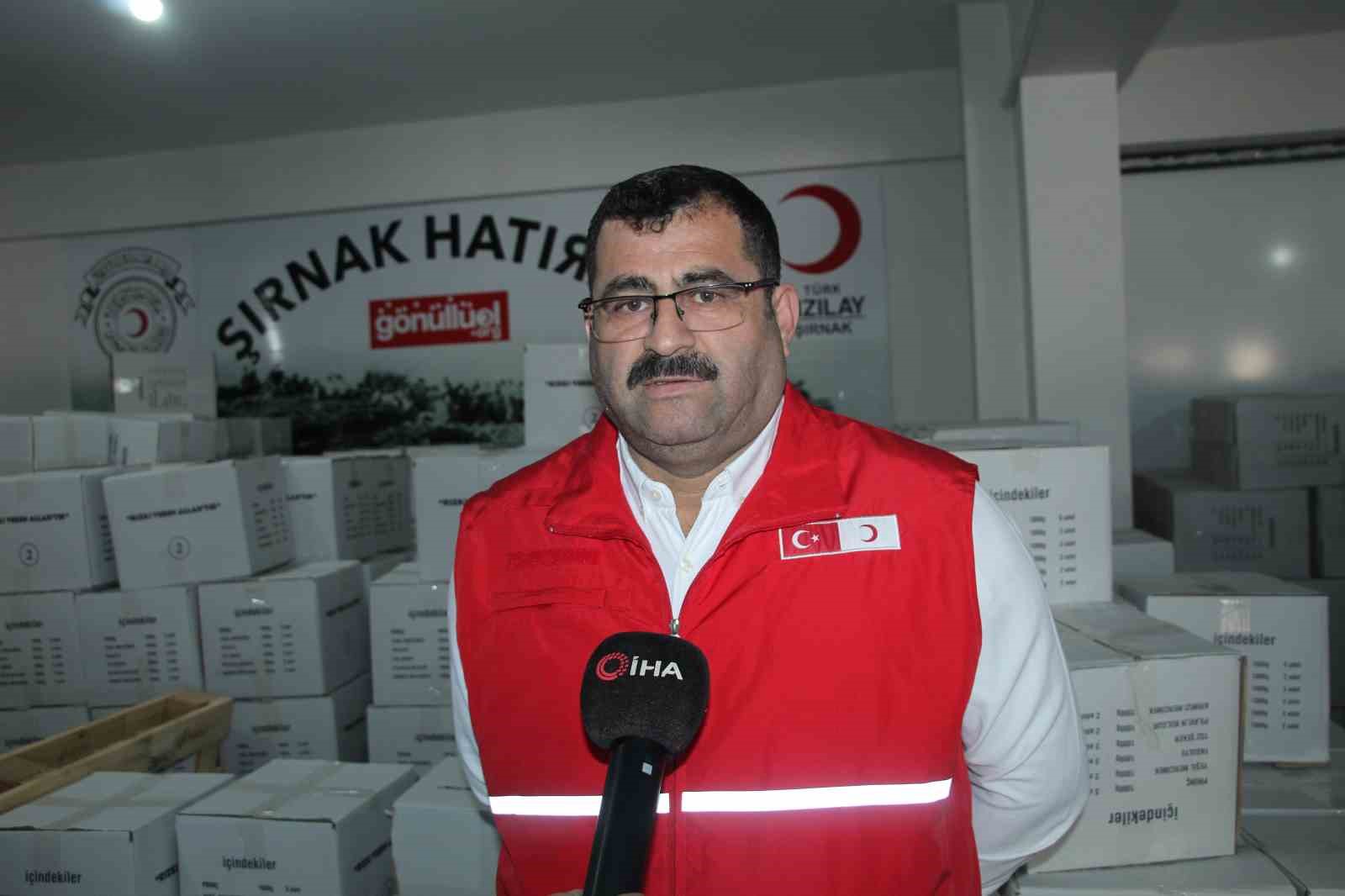 Kızılay, Ramazan ayında Şırnak’ta bin haneye nakdi destek sağlayacak
