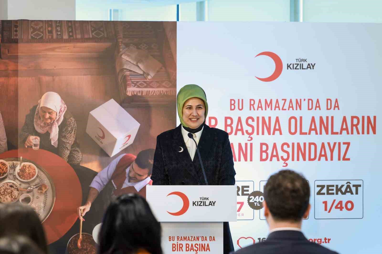 Kızılay Ramazan’da farklı coğrafyalarda ihtiyaç sahiplerine 1 milyar 779 milyon 274 bin TL’lik yardım ulaştıracak
