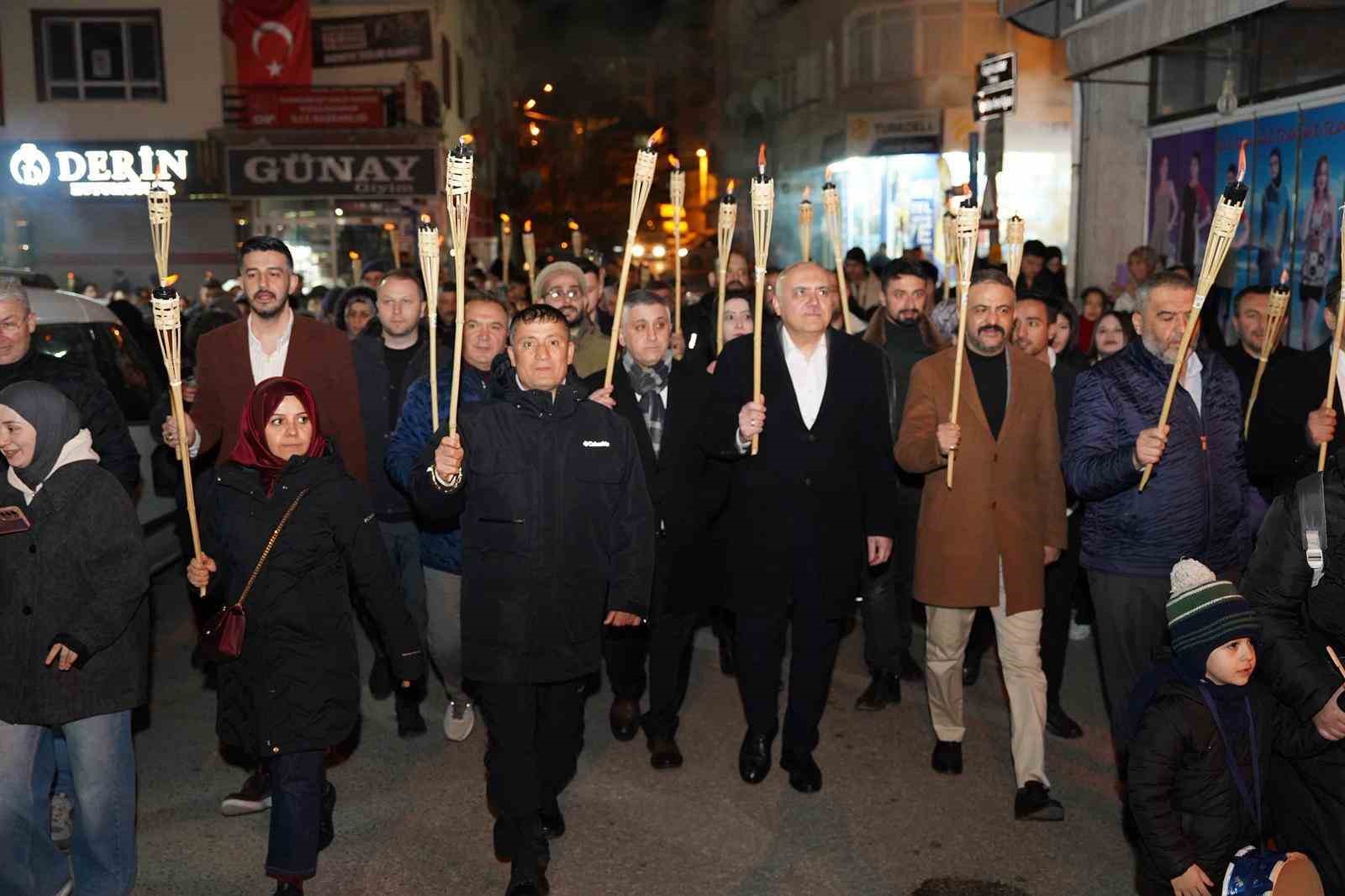 Kızılcahamam’da Ramazan coşkusu fener alayı ile yaşandı
