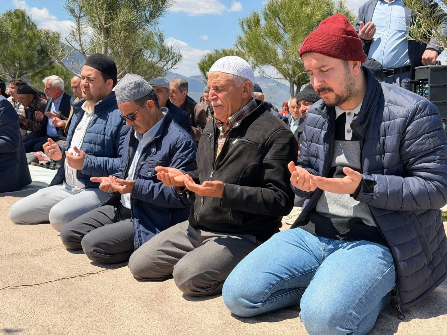 Kızılçukur’da yağmur duası geleneği yaşatıldı
