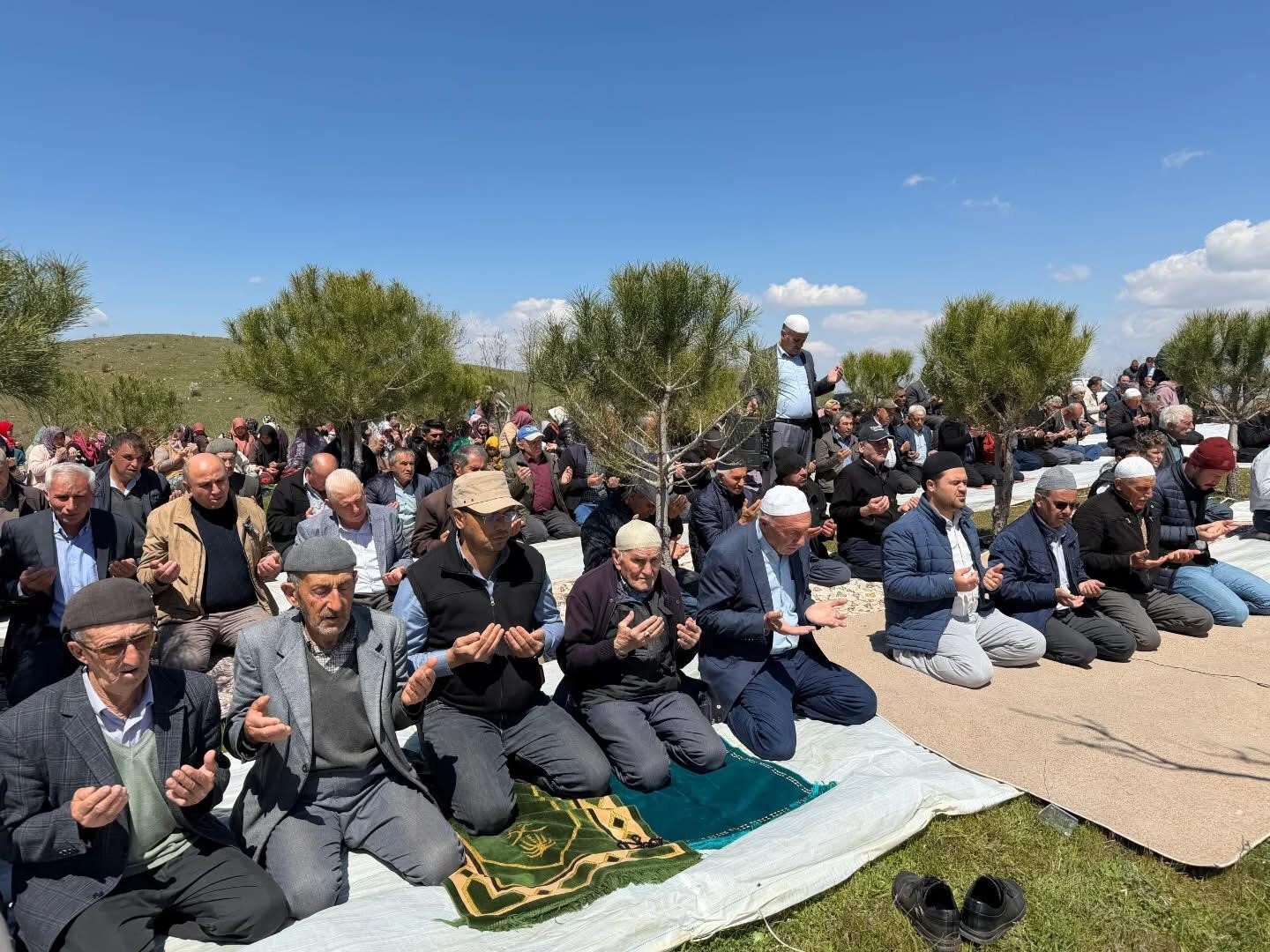Kızılçukur’da yağmur duası geleneği yaşatıldı
