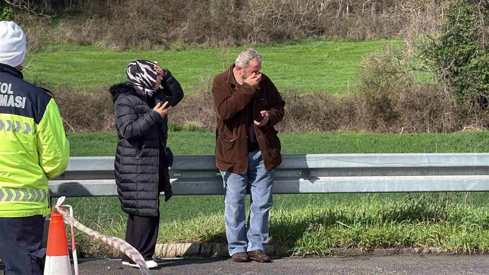 KMO’da feci kaza: Bariyerlere çarptı alev aldı, sürücü olay yerinde hayatını kaybetti
