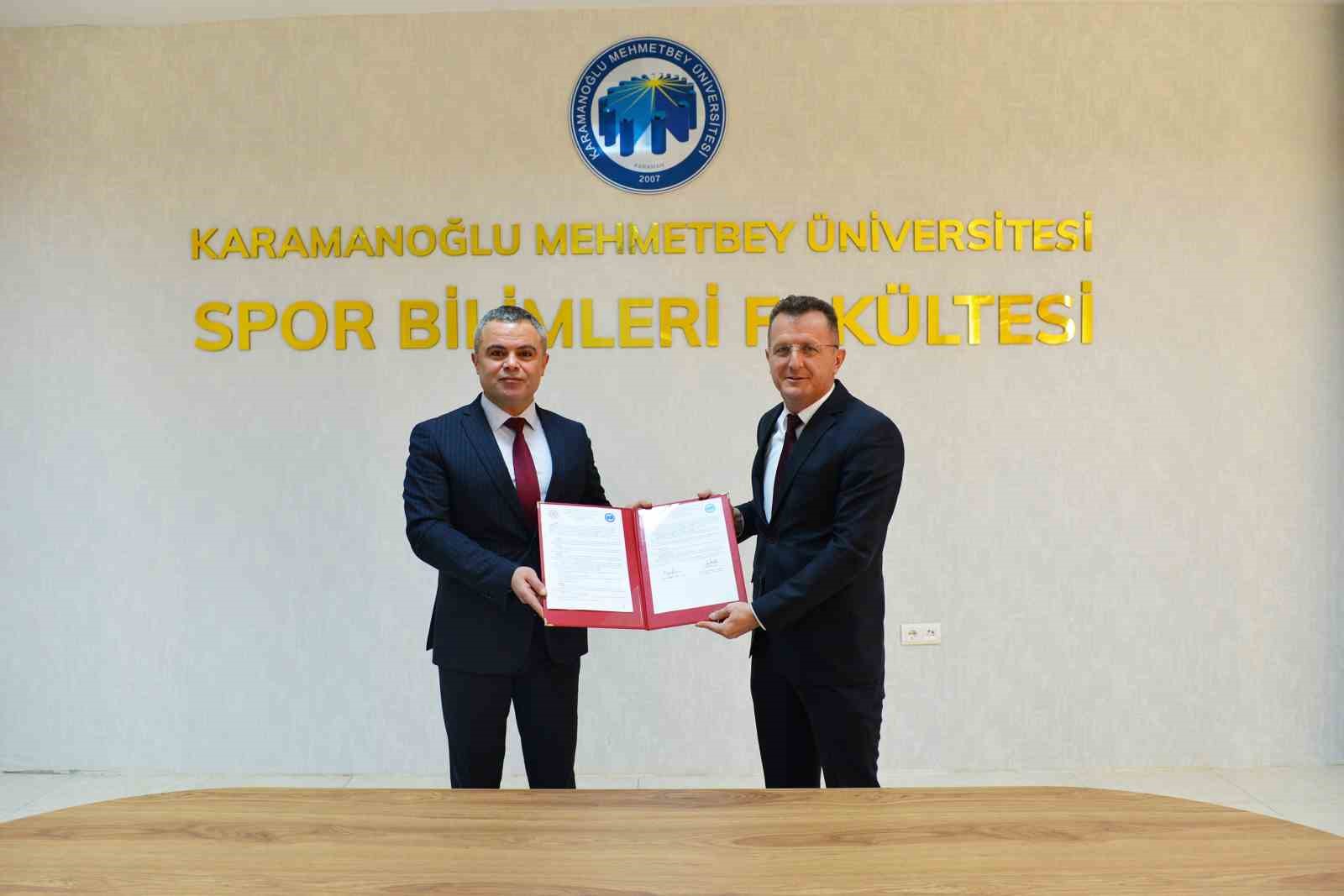 KMÜ ile Gençlik ve Spor İl Müdürlüğü arasında iş birliği protokolü imzalandı
