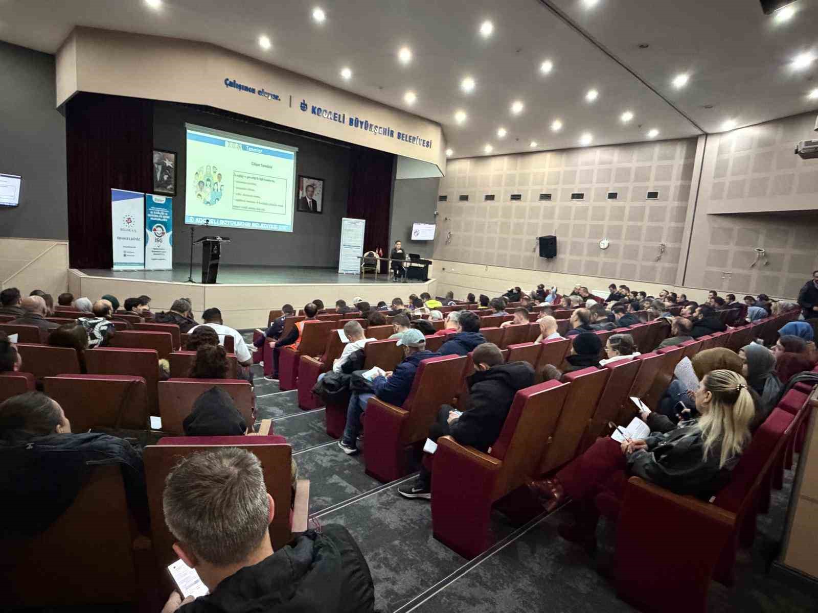 Kocaeli Büyükşehir’de hedef sıfır iş kazası
Kocaeli Büyükşehir’de hedef sıfır iş kazası