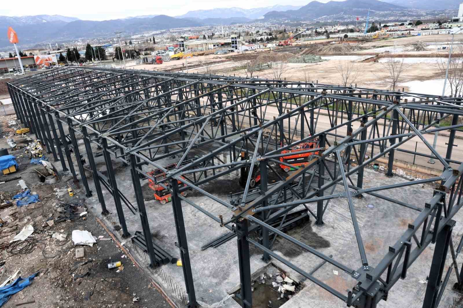 Kocaeli İtfaiyesi’nin lojistik gücünü artıracak projede sona yaklaşılıyor
