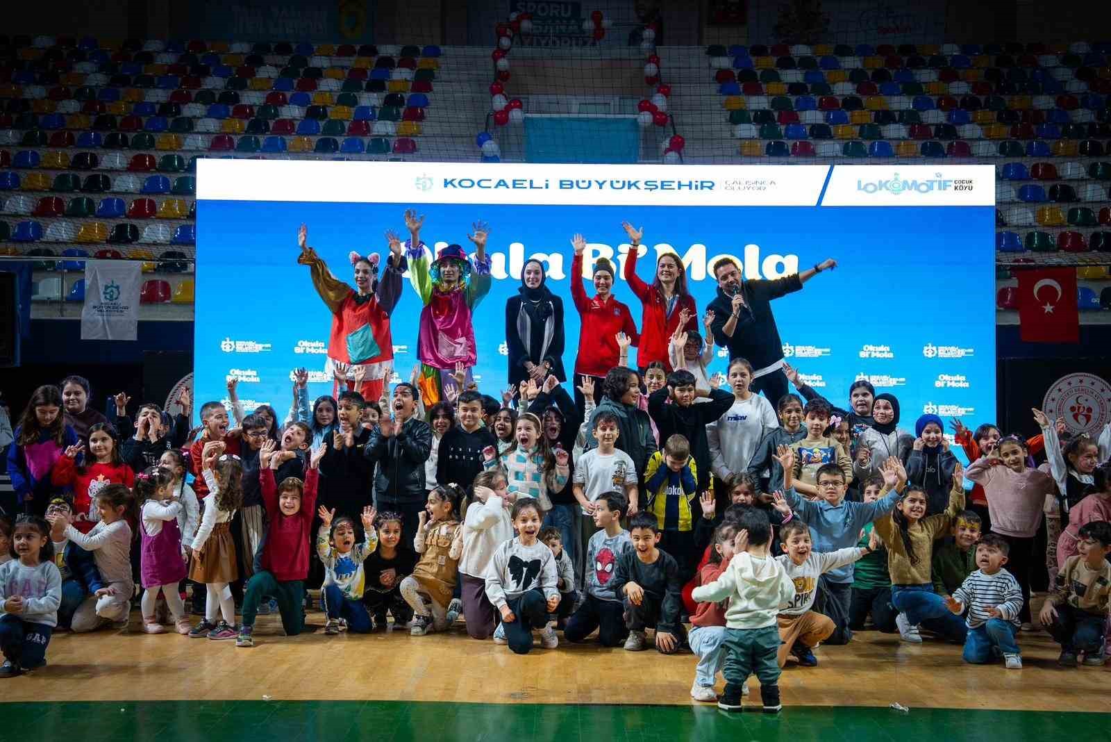 Kocaeli’de 13 bini aşkın çocuk yarıyıl tatilini etkinliklerle değerlendirdi
