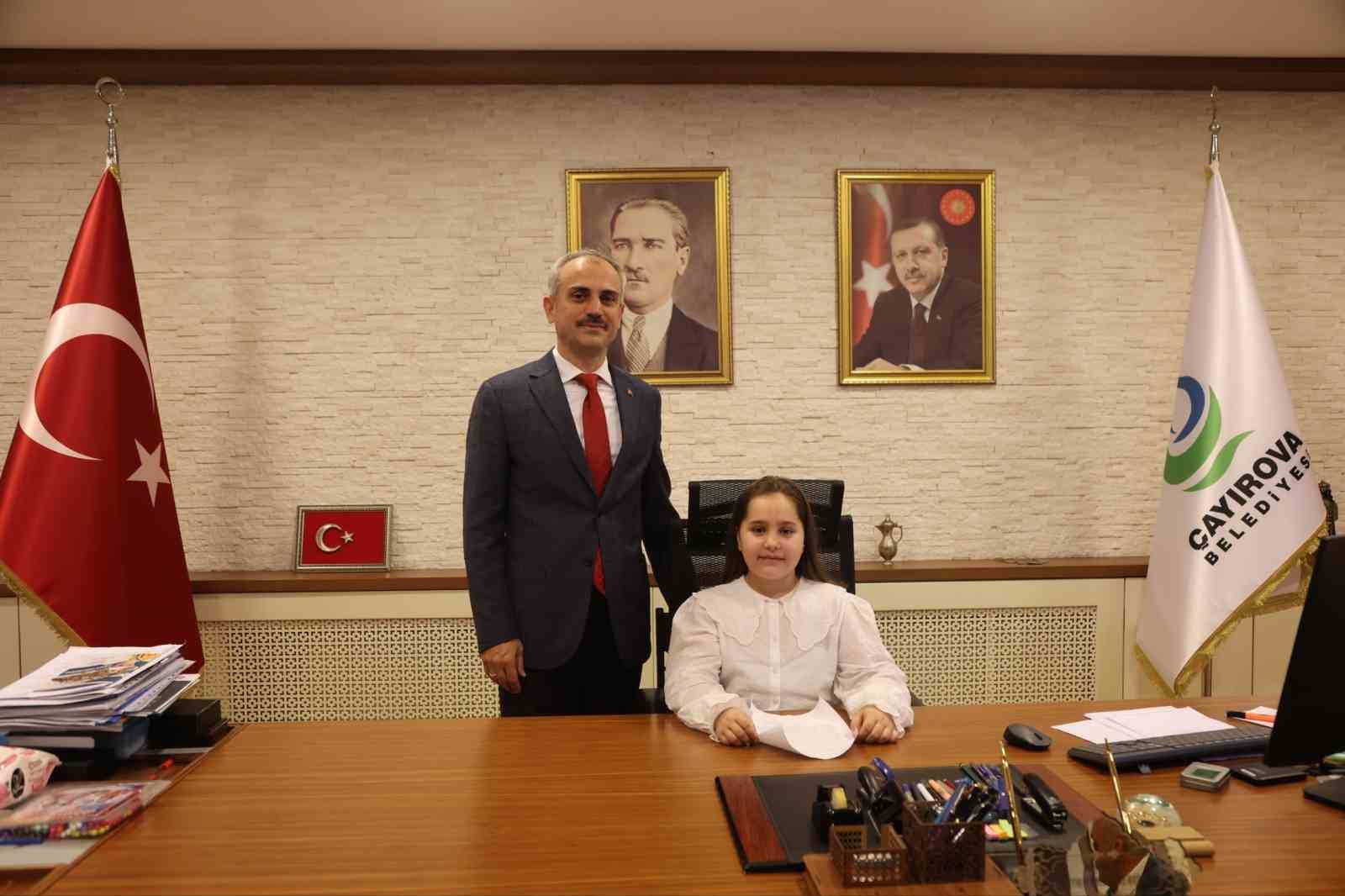 Kocaeli’de yönetim bir günlüğüne çocuklara geçti
