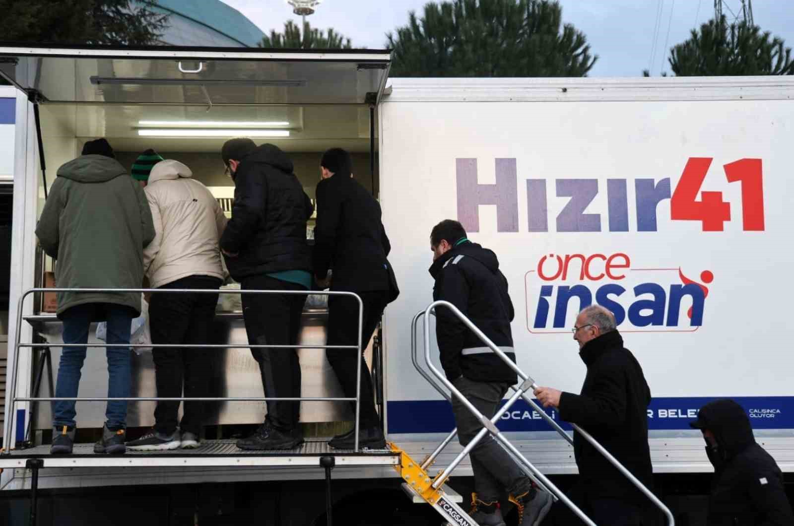 Kocaeli’nin "afet mutfağı" Hızır 41 birinci yılını doldurdu
