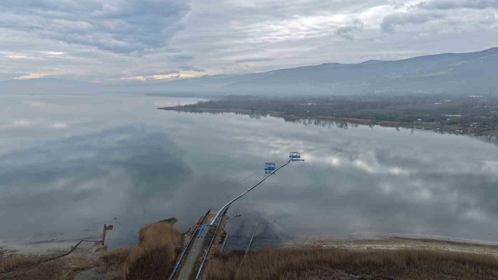 Kocaeli’nin fazla suyu Sapanca Gölü’ne gönderiliyor
