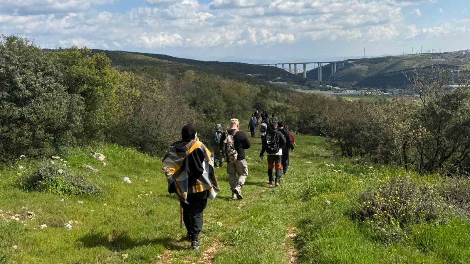 Kocaeli’nin saklı cennetinde ekolojik keşif yürüyüşü

