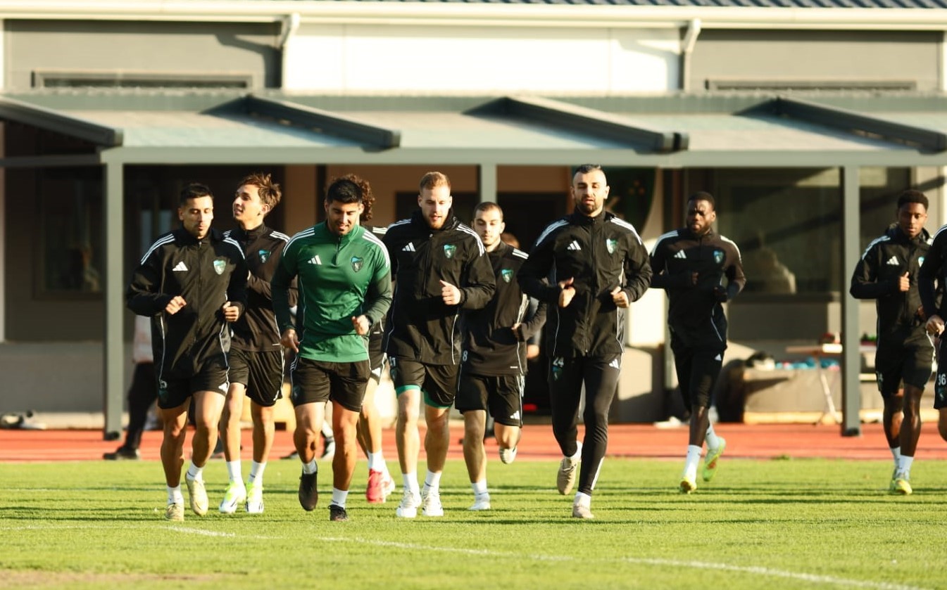 Kocaelispor, Beşiktaş maçının hazırlıklarına başladı
