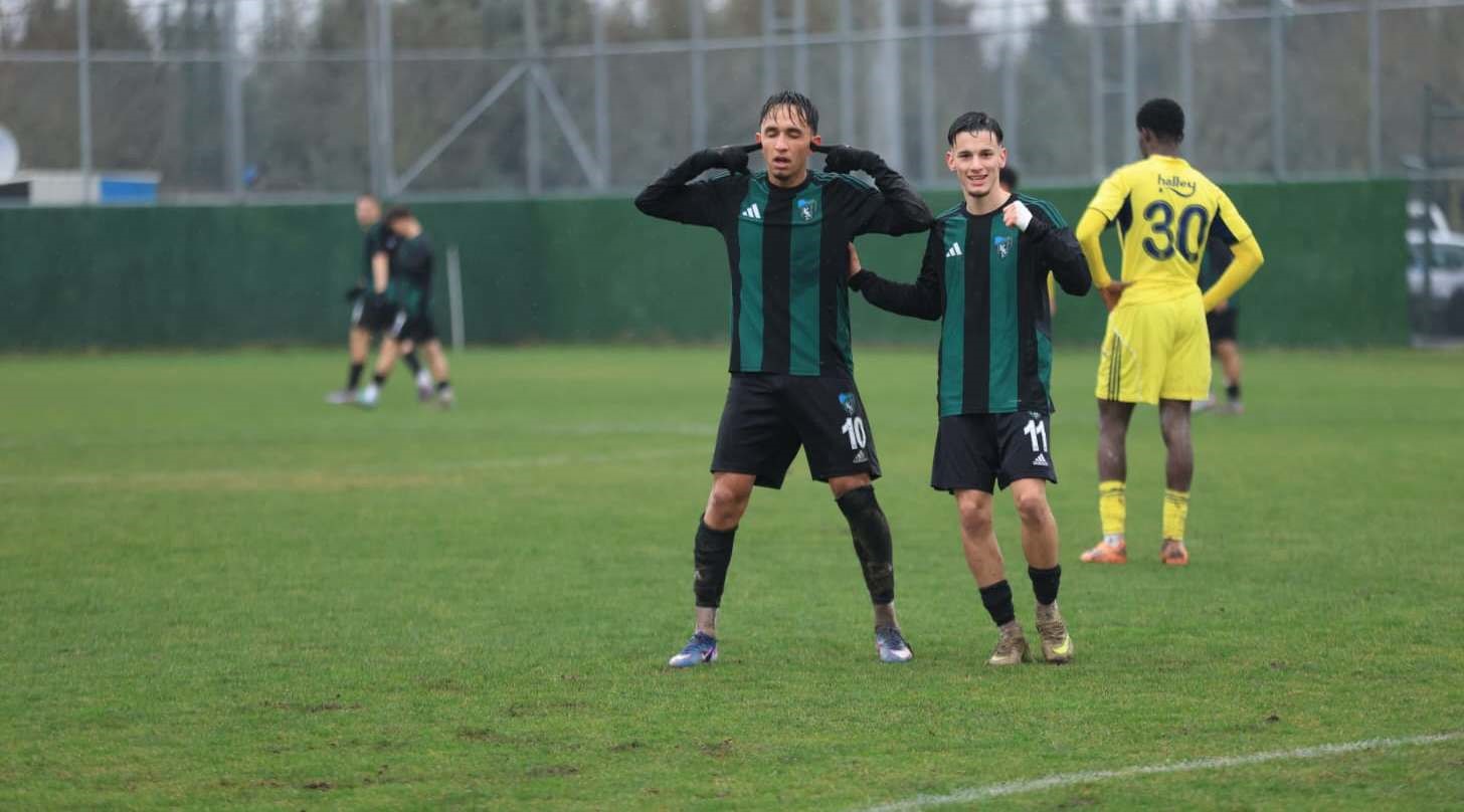 Kocaelispor’un gençleri Fenerbahçe’yi mağlup etti
