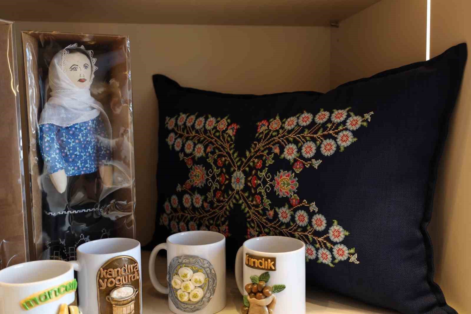 Kocaeli’ye özgü ürünler Hatıra Mağazası’nda
