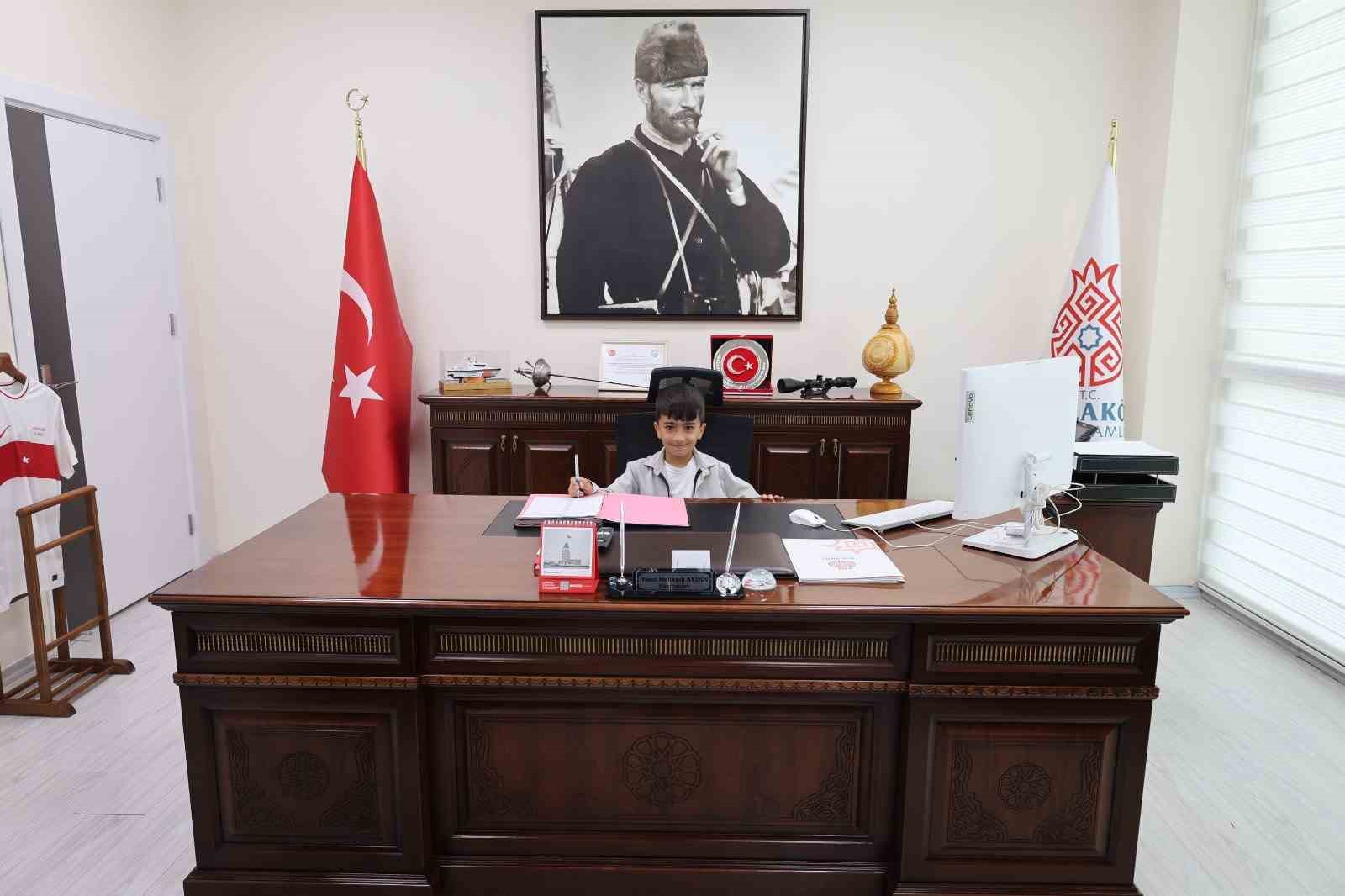 Kocaköy’de çocuklara "temsili kaymakamlık sertifikası" verildi
