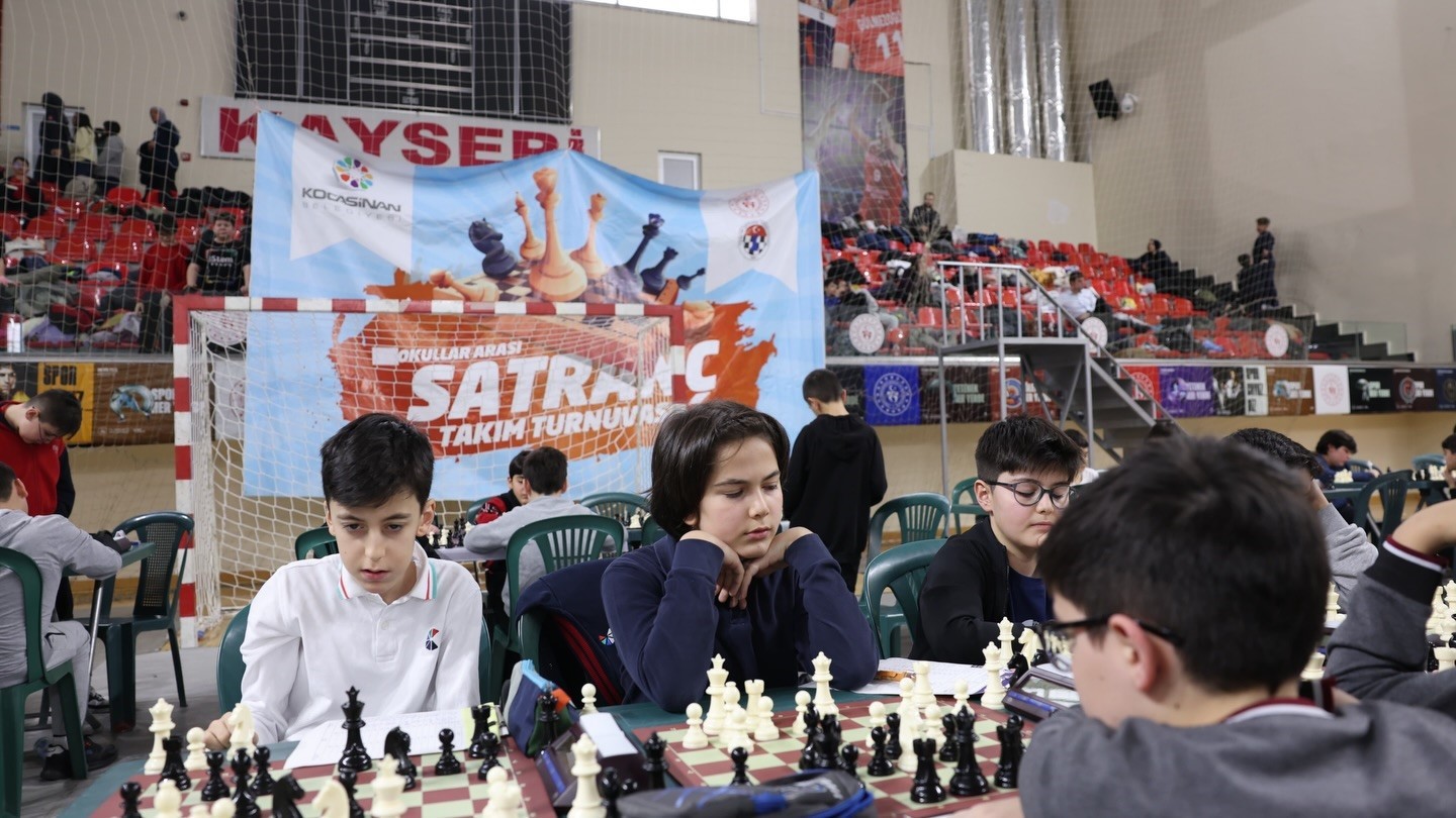 Kocasinan Satranç Turnuvası sona erdi
