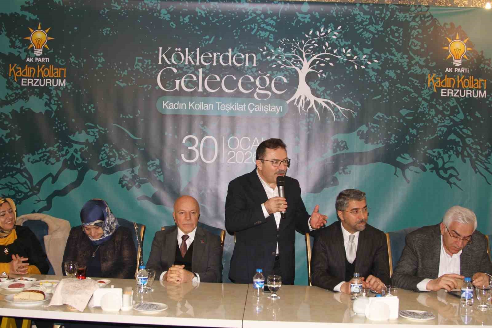 "Köklerden Geleceğe" Kadın Kolları Teşkilat Çalıştayı Erzurum’da gerçekleştirildi
