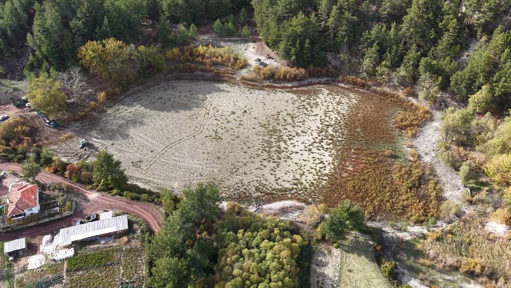 Kolak Gölü yeniden canlandı
