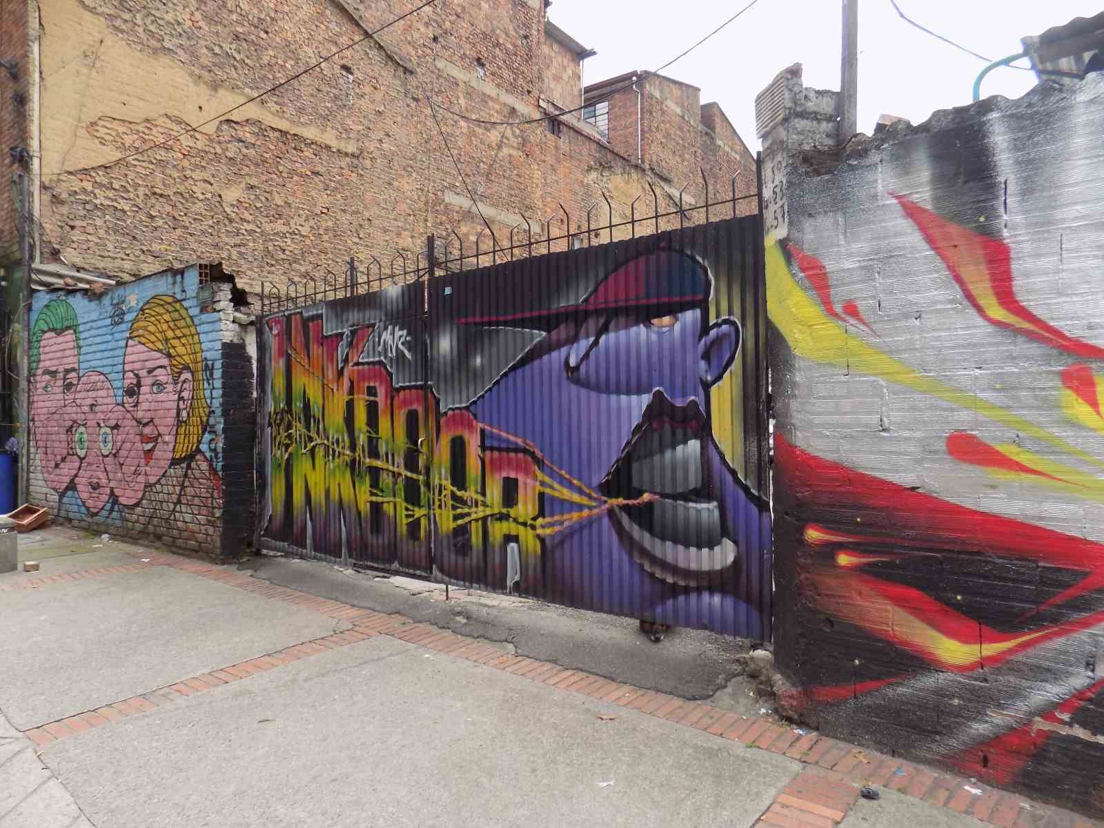 Kolombiya’da grafitiler şehrin kimliğini gözler önüne seriyor
