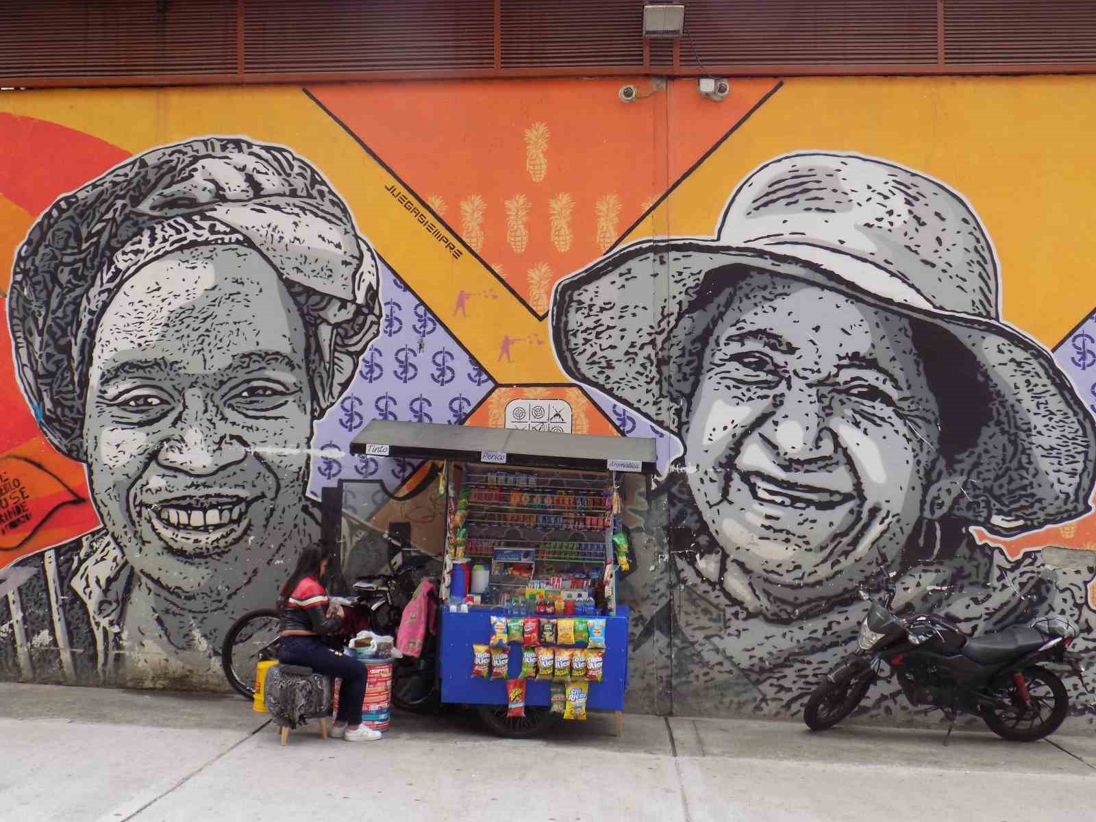 Kolombiya’da grafitiler şehrin kimliğini gözler önüne seriyor
