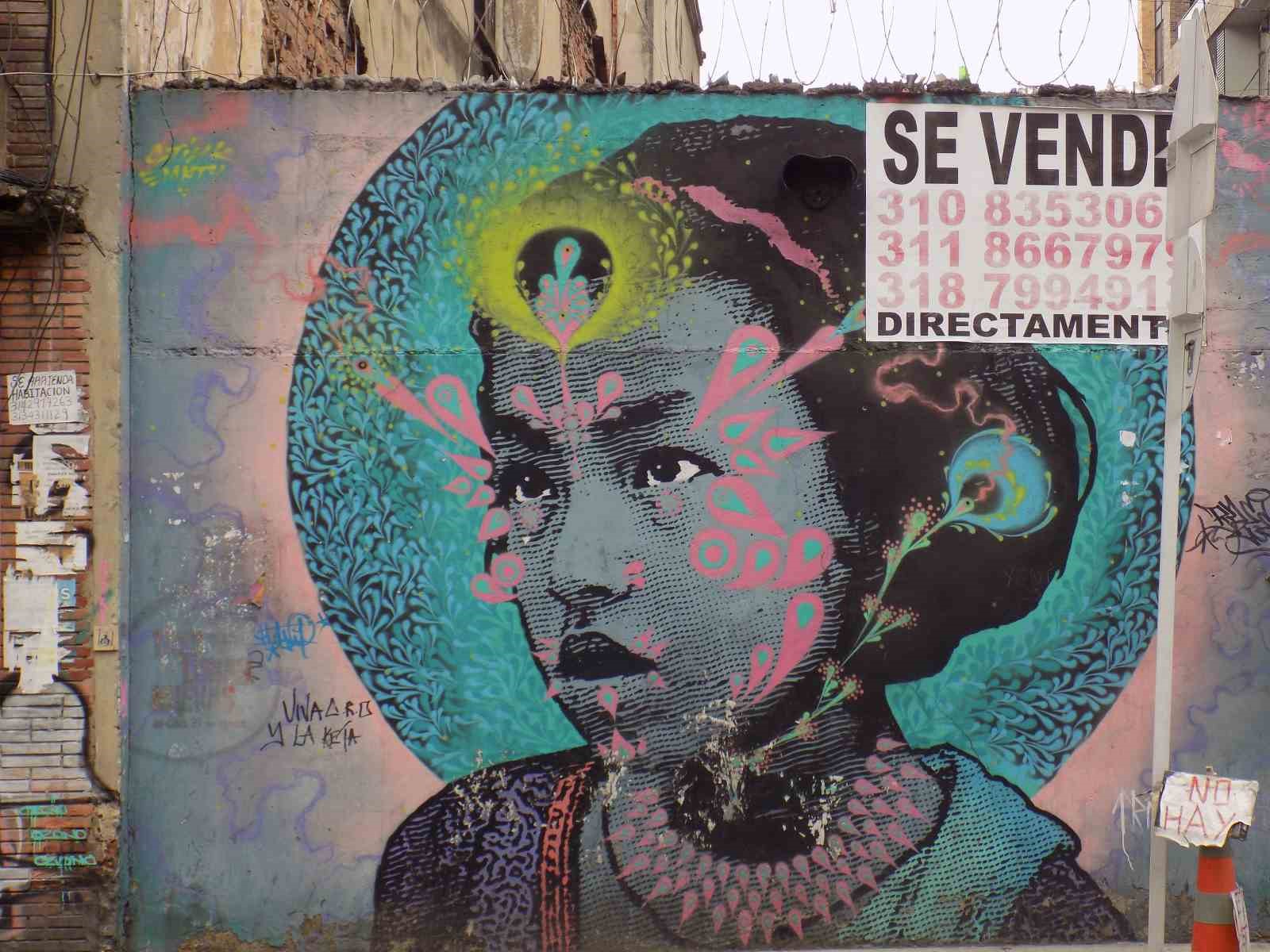 Kolombiya’da grafitiler şehrin kimliğini gözler önüne seriyor
