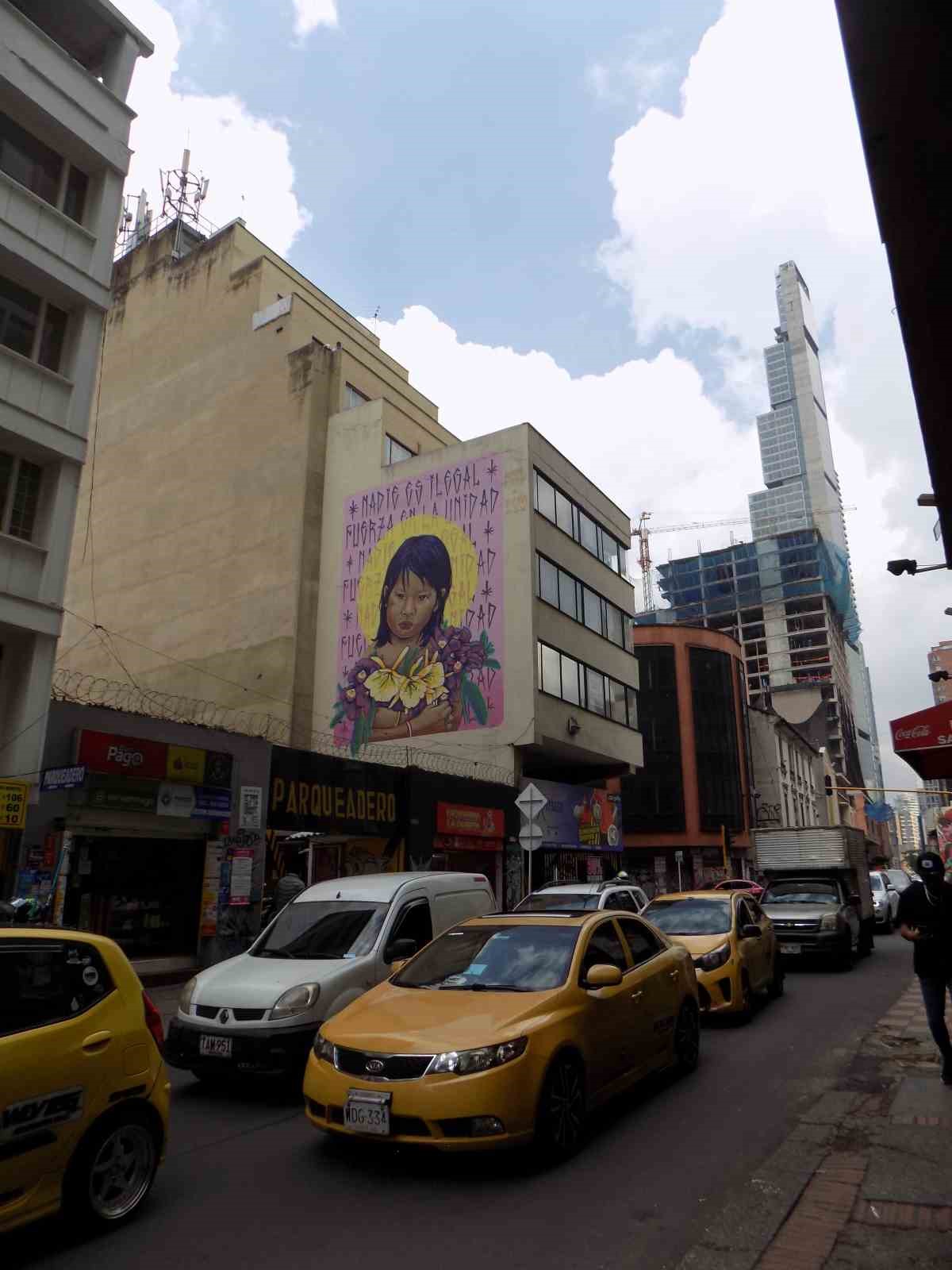 Kolombiya’da grafitiler şehrin kimliğini gözler önüne seriyor
