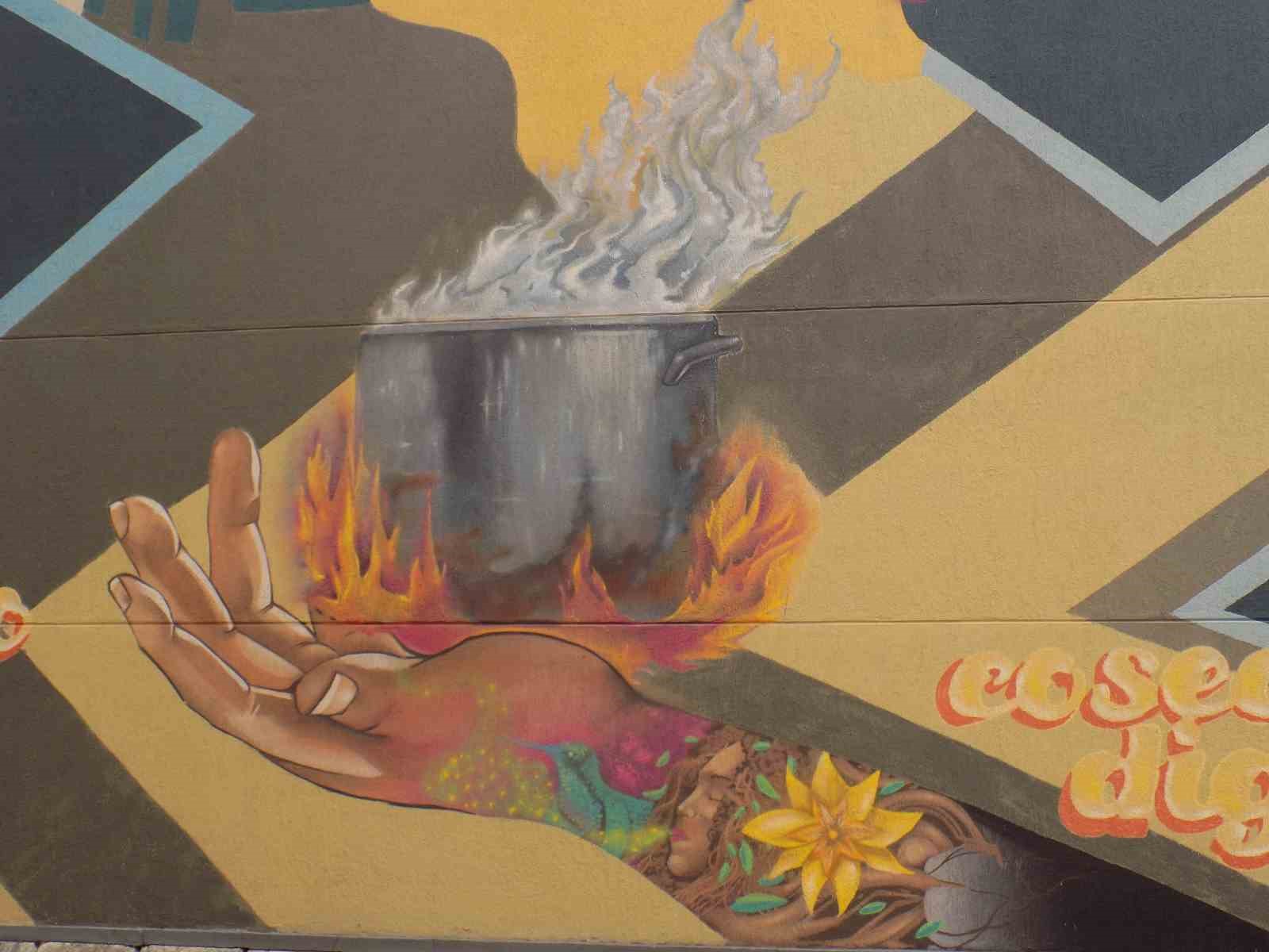 Kolombiya’da grafitiler şehrin kimliğini gözler önüne seriyor
