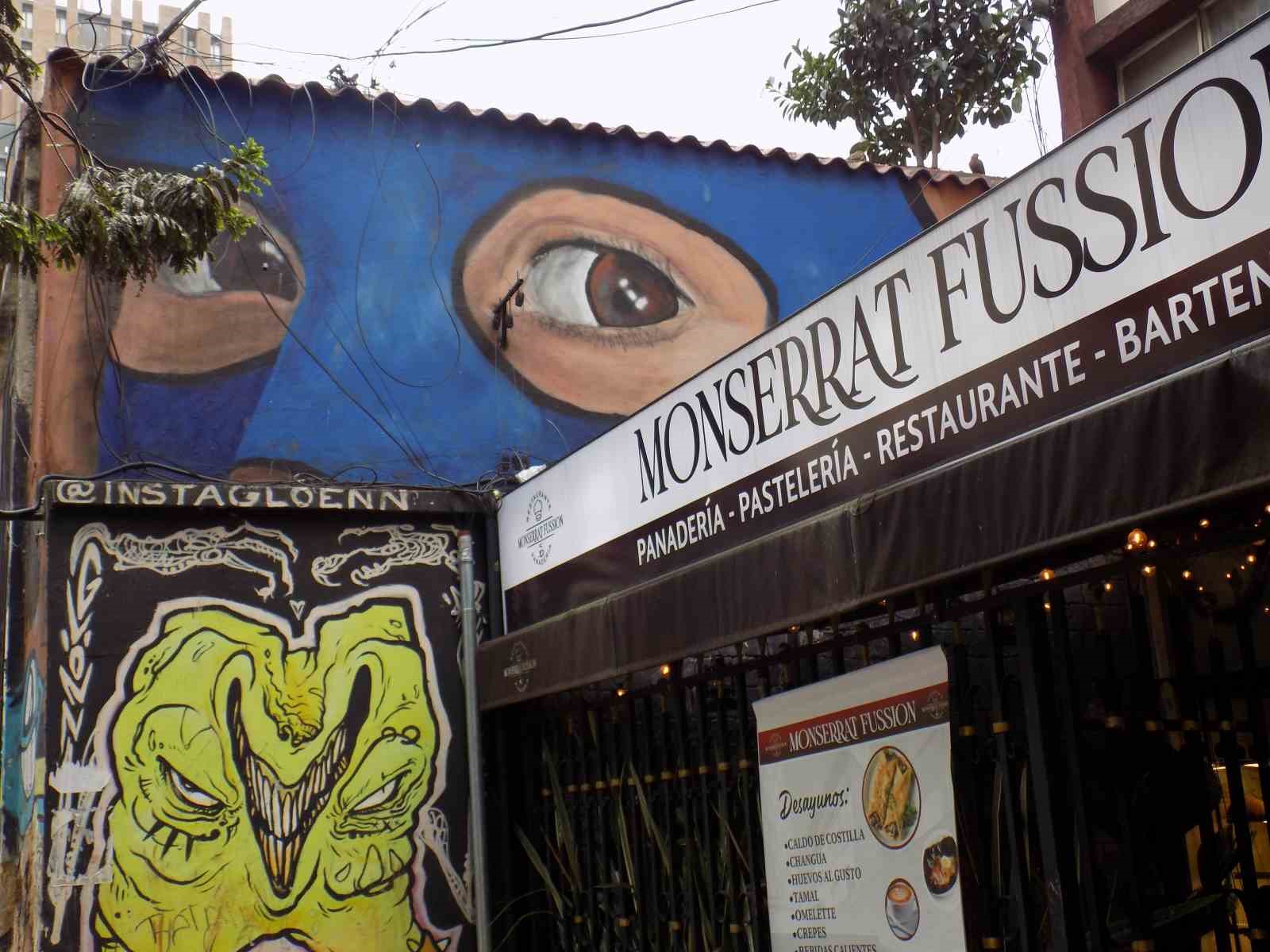 Kolombiya’da grafitiler şehrin kimliğini gözler önüne seriyor
