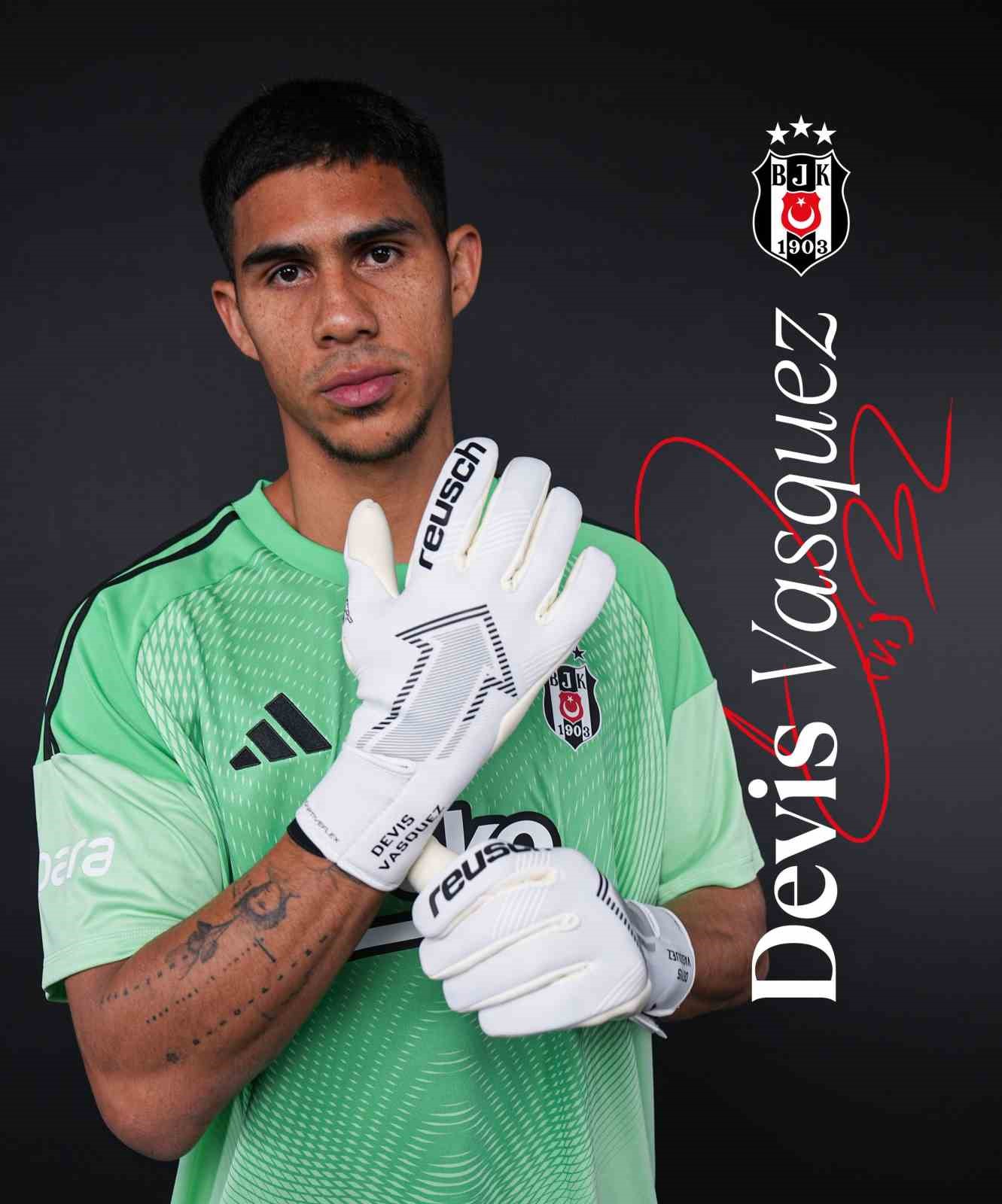 Kolombiyalı kaleci Devis Vasquez, Beşiktaş’ta
