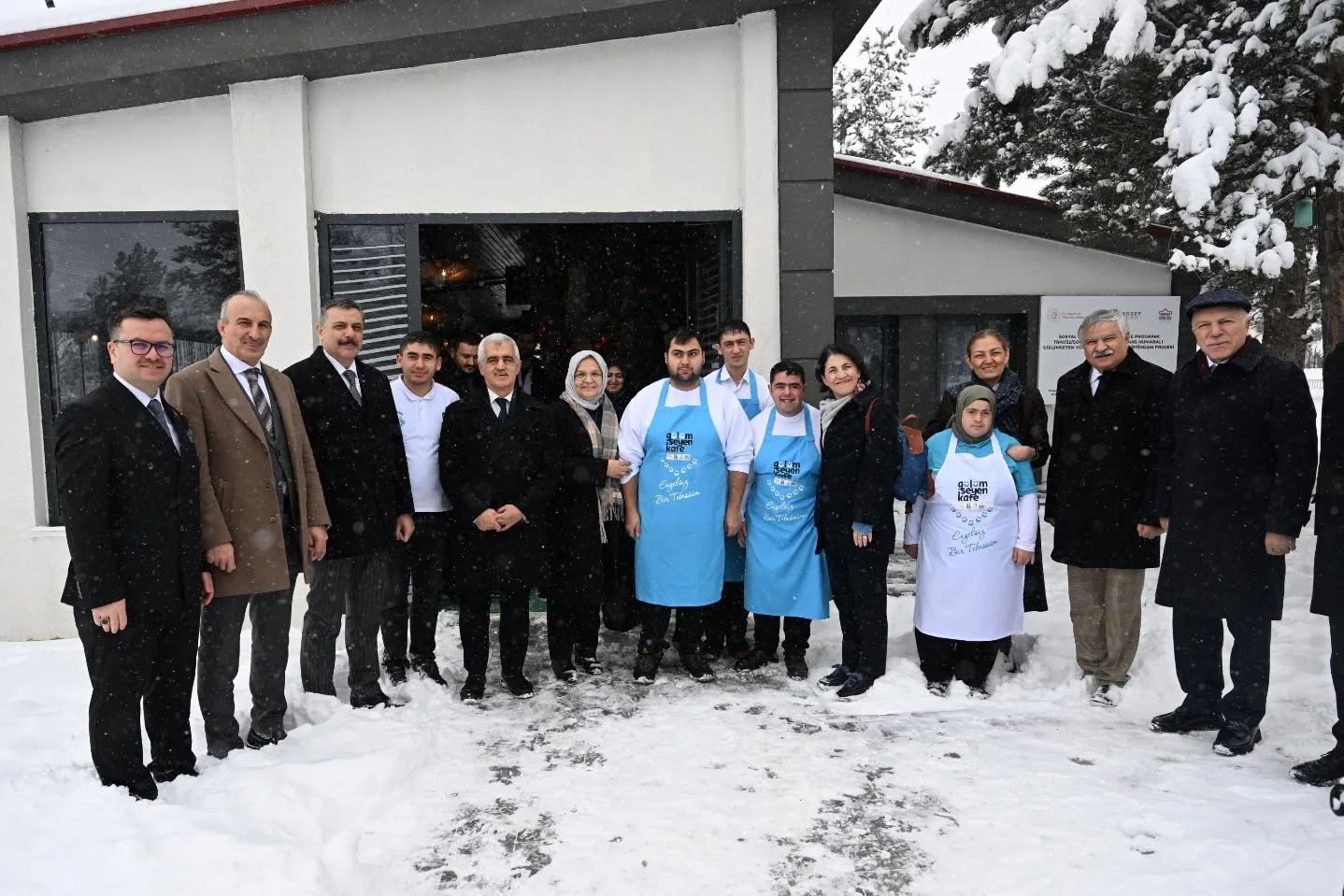 Komisyondan engellilere ziyaret
