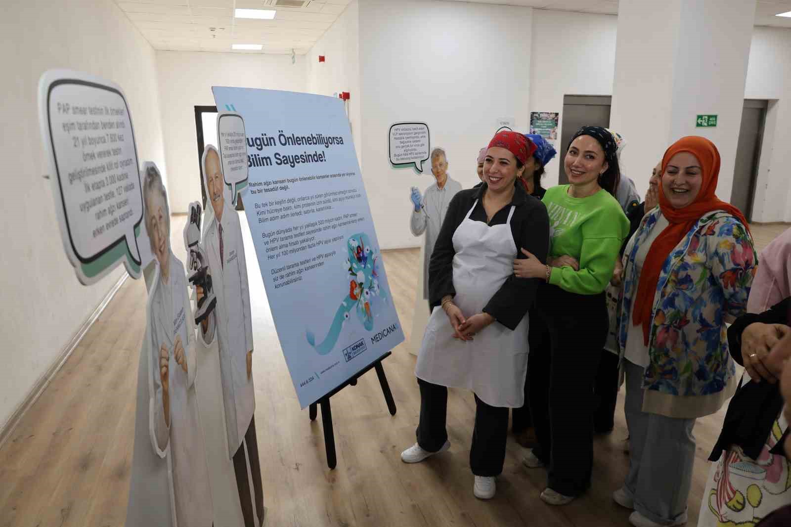 Konaklı kadınlar için farkındalık noktaları oluşturuldu
