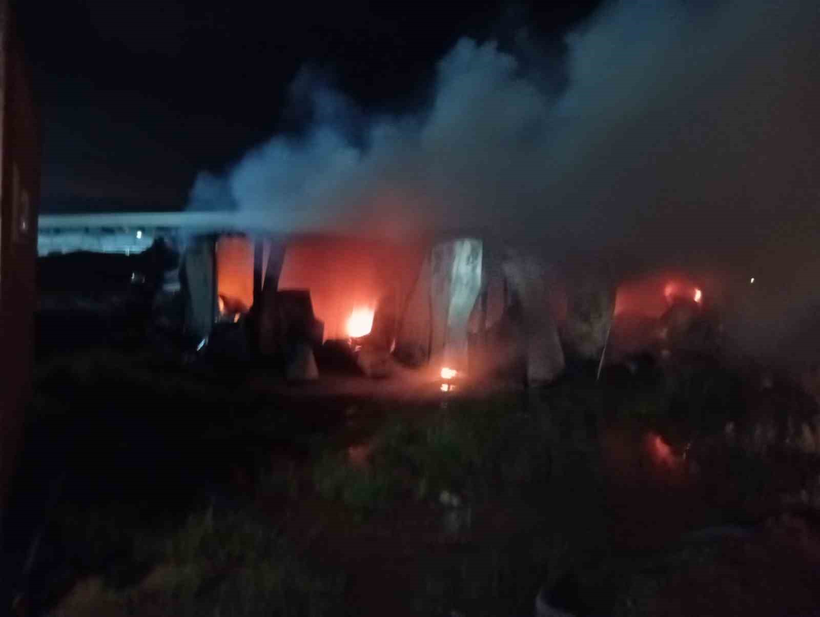 Konteyner yangınında 1 kişi öldü
