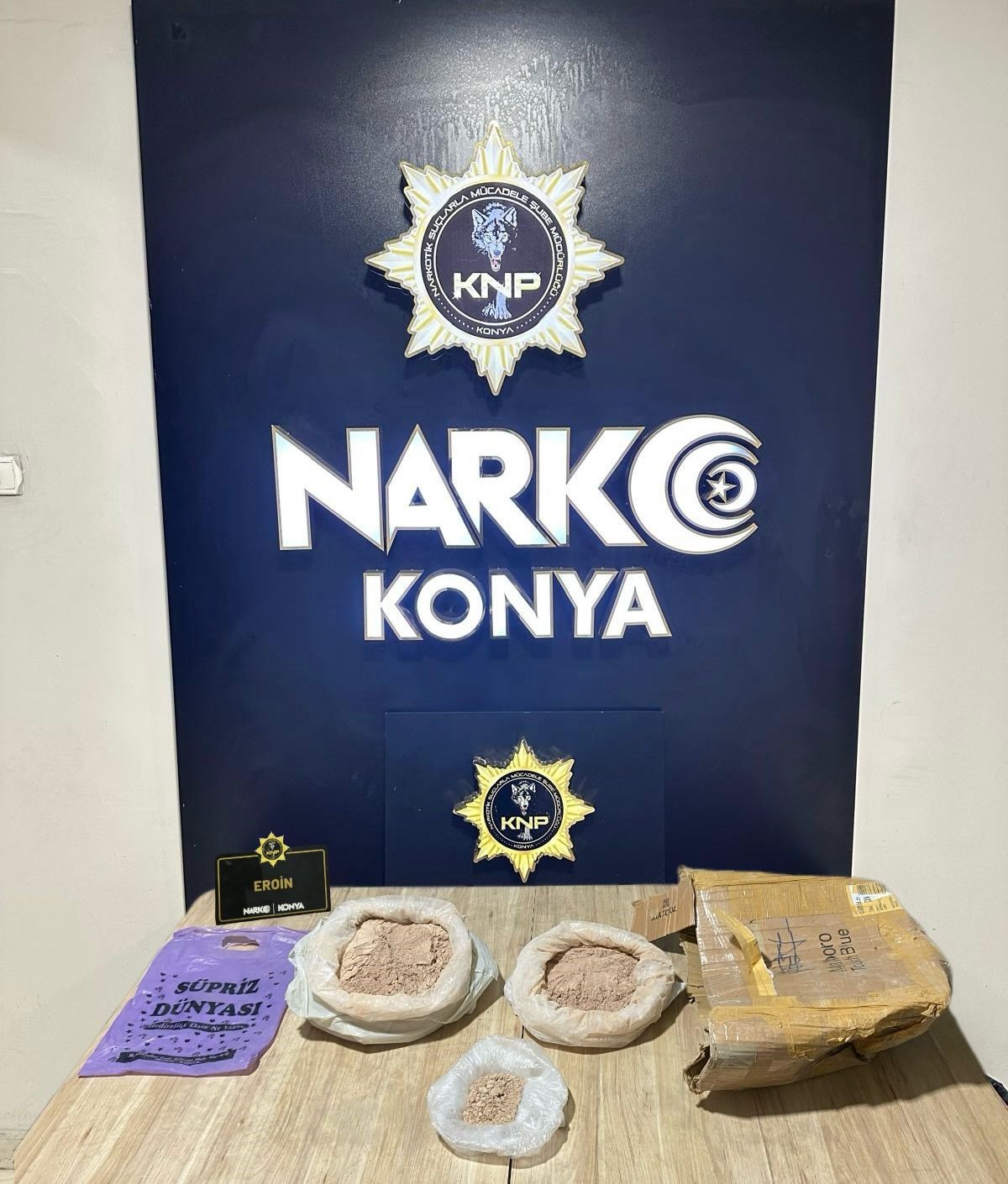 Konya’da 1 ayda 187 uyuşturucu taciri tutuklandı
