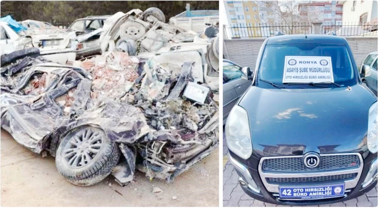 Konya’da "Change araç" çetesine yönelik operasyon
