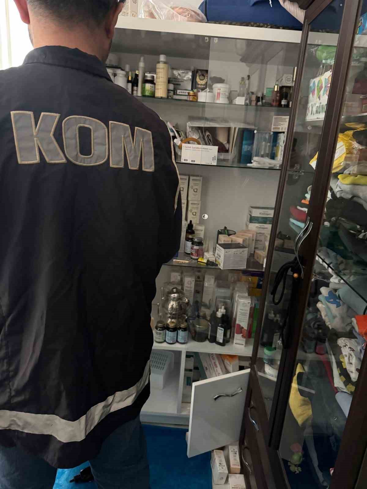 Konya’da evde kaçak klinik operasyonu
