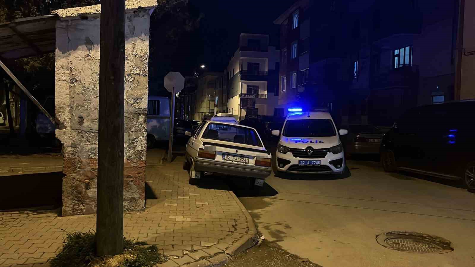 Konya’da husumetliler arasında silah kavga: 2 yaralı
