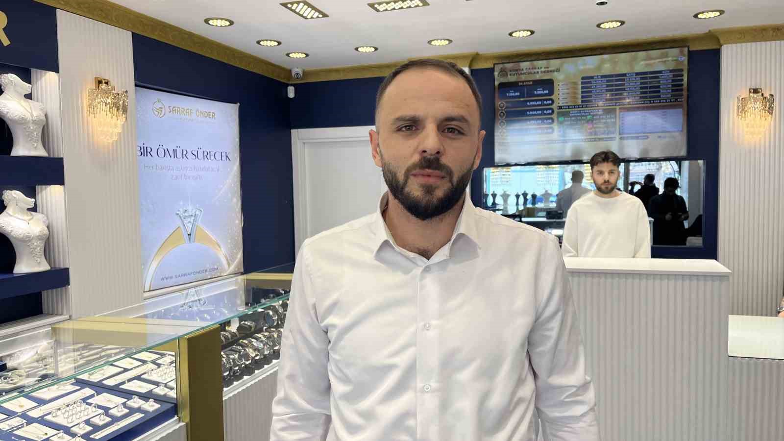 Konya’da maskeli soyguncuların hedefi olan kuyumcu o anları anlattı
