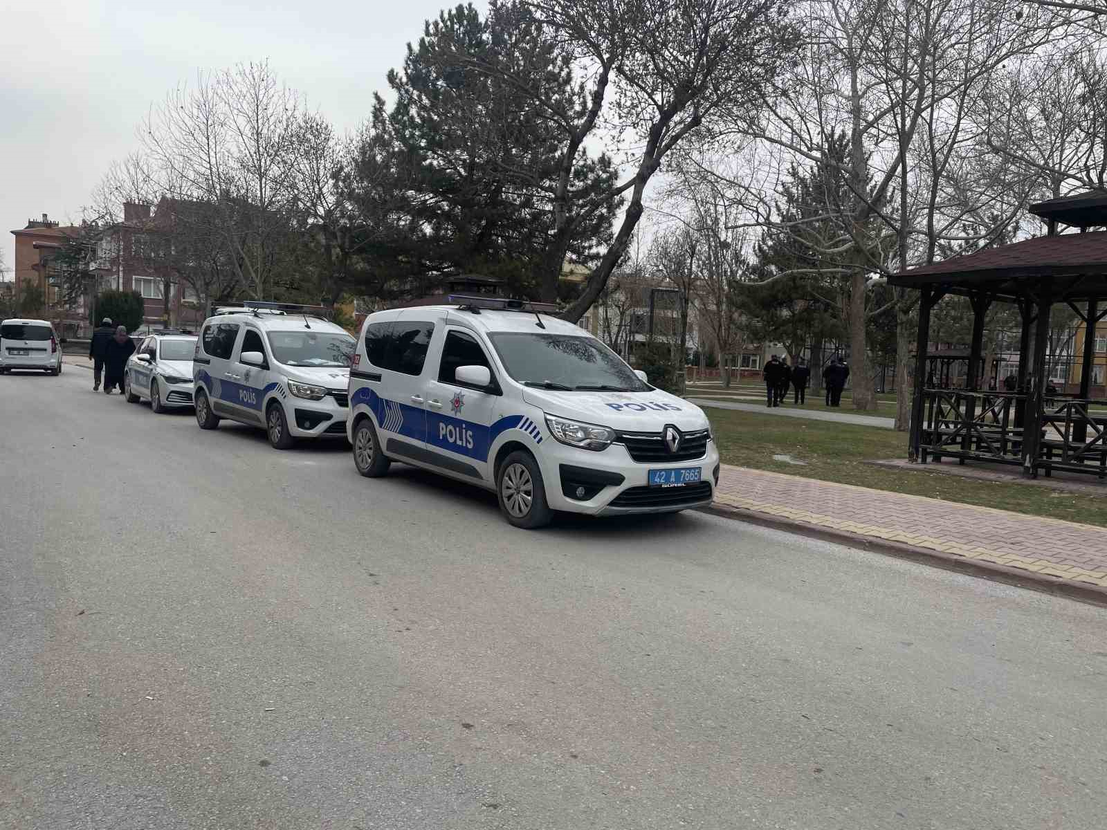 Konya’da parktaki tartışma kanlı bitti: 1 yaralı
