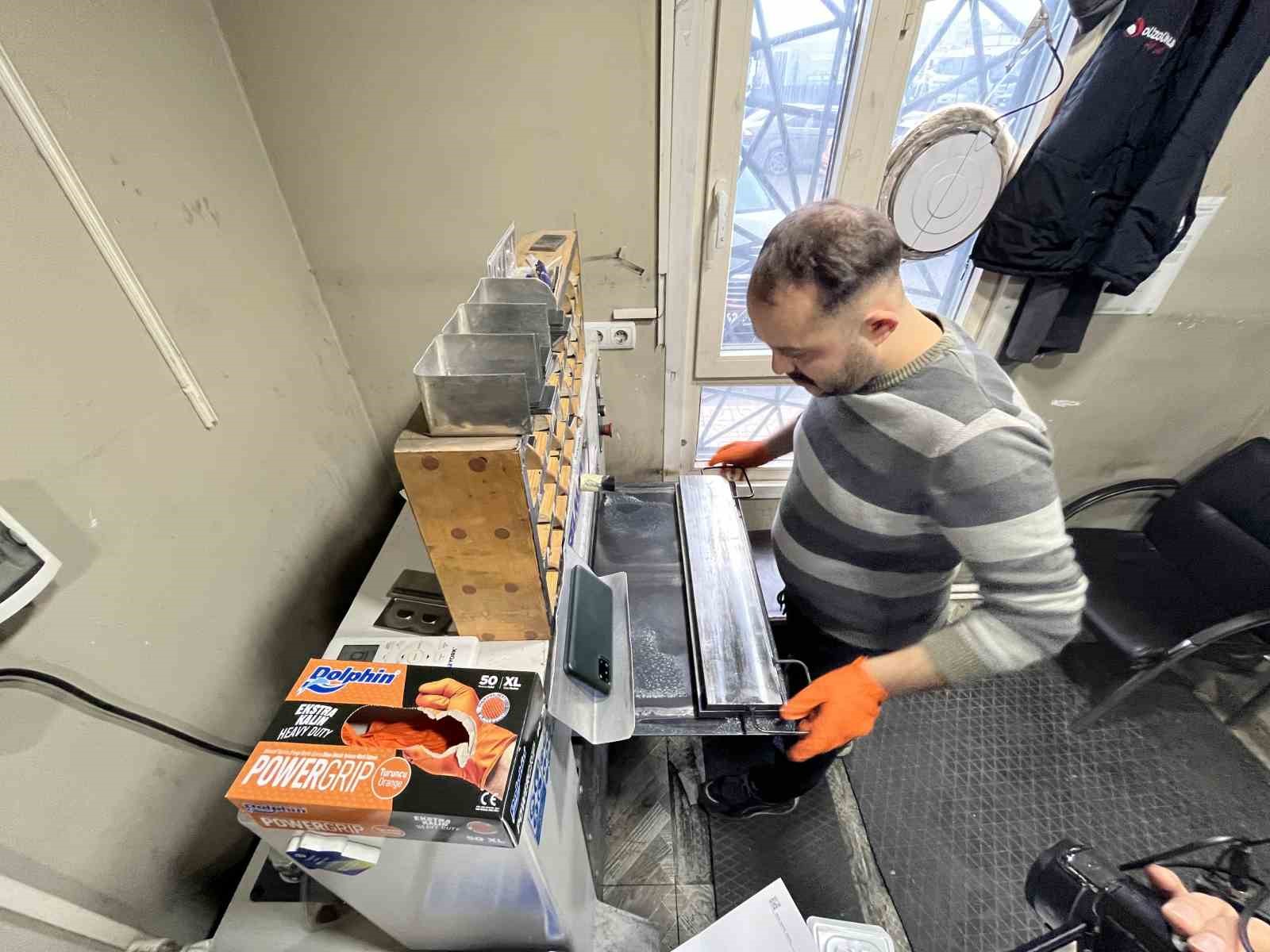 Konya’da plaka basım yoğunluğu devam ediyor
