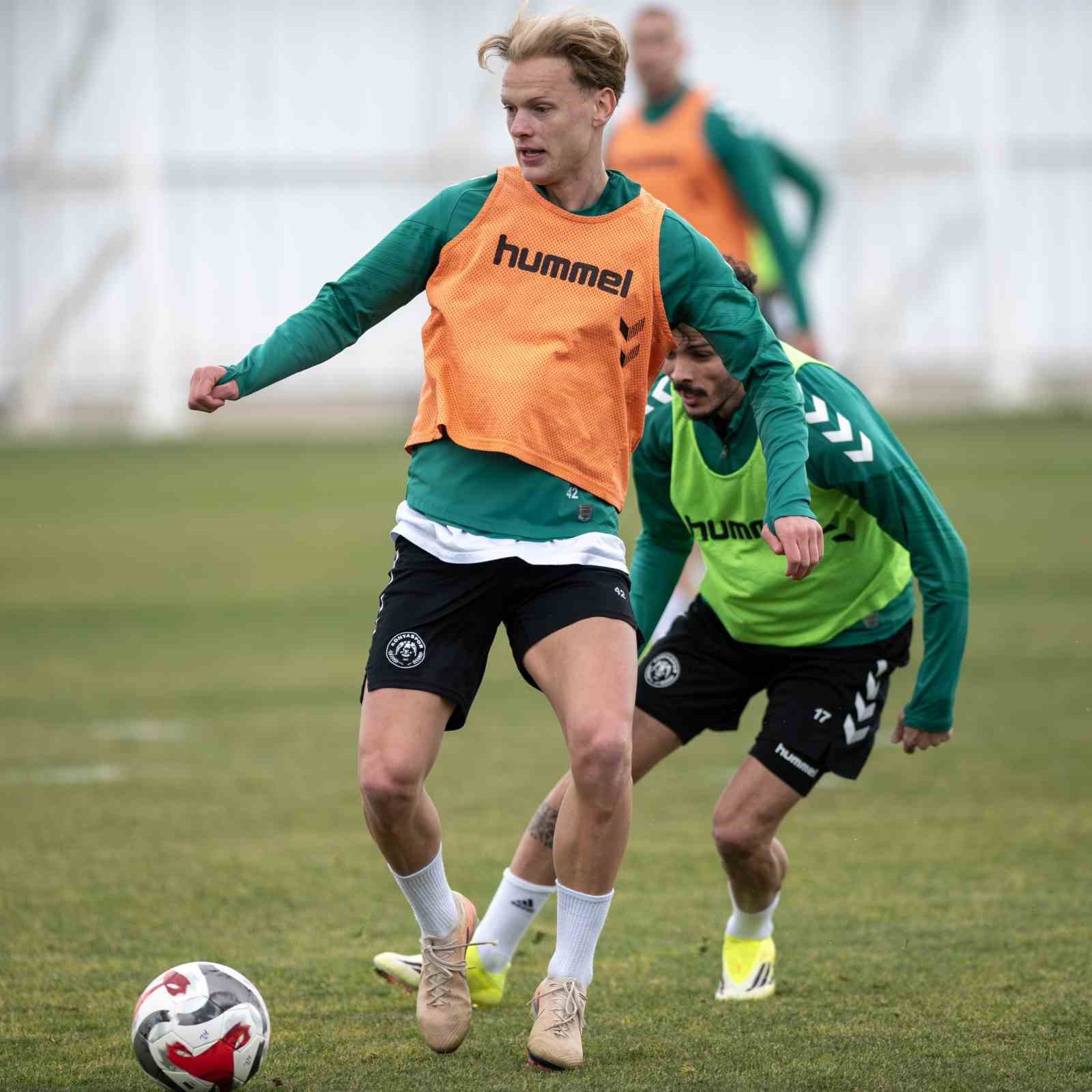 Konyaspor, Galatasaray maçı hazırlıklarına devam etti
