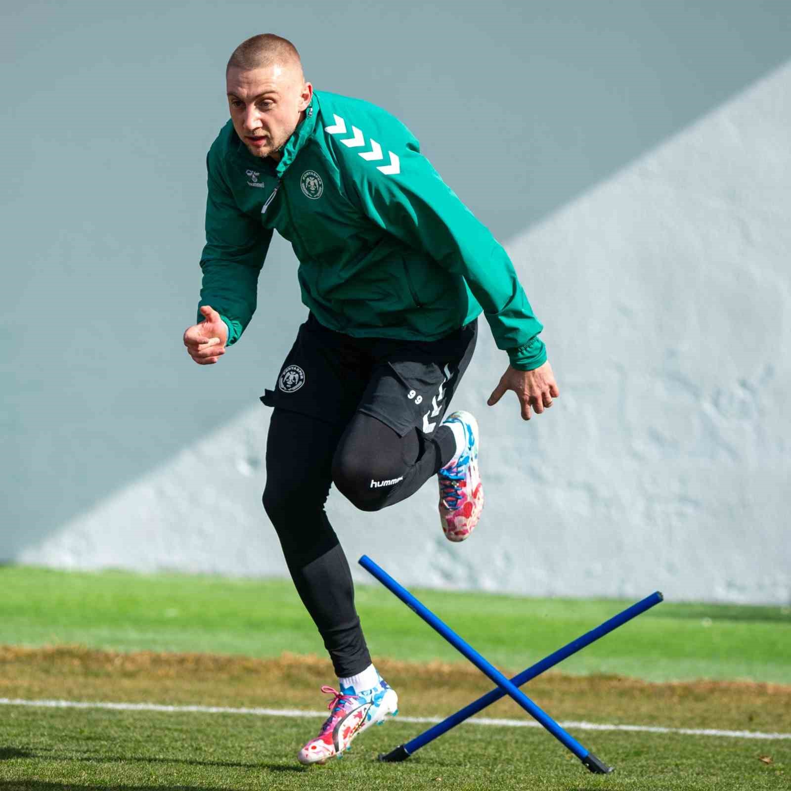 Konyaspor, Gaziantep FK maçının hazırlıklarını tamamladı
