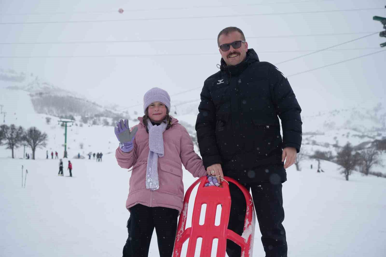 Kop Kayak Merkezi’nde sömestir tatili yoğunluğu
