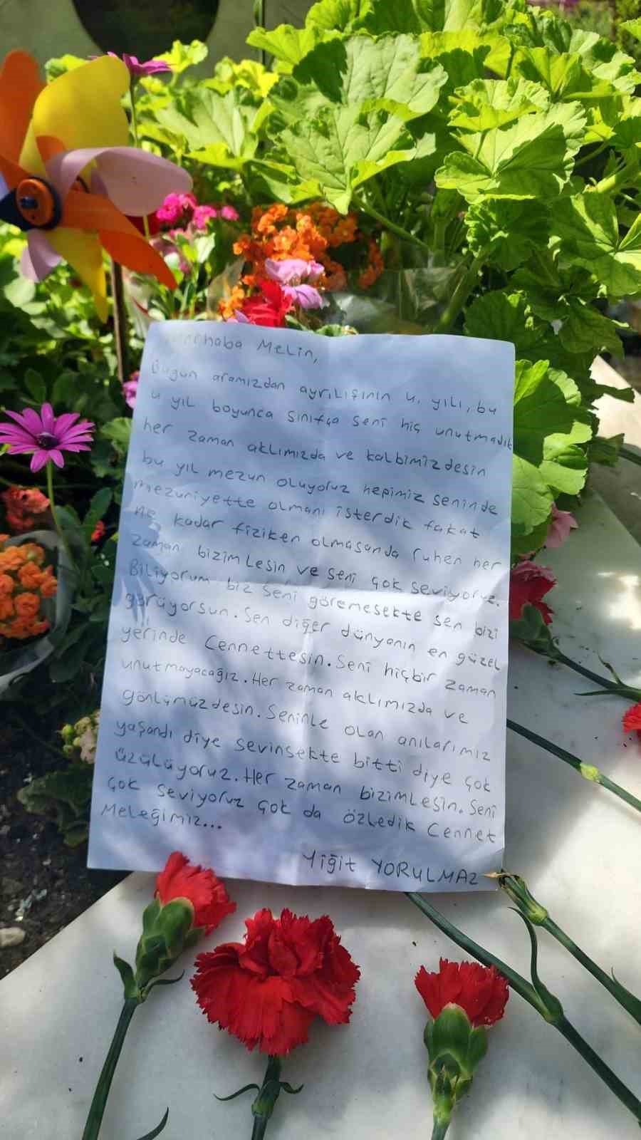 Köpek saldırısıyla hayalleri yarım kalan 10 yaşındaki Mahra’ya mezarı başında buruk anma
Köpek saldırısıyla hayalleri yarım kalan 10 yaşındaki Mahra’ya mezarı başında buruk anma