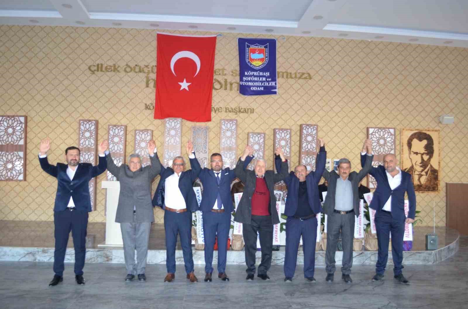 Köprübaşı Şoförler Odası’nda tek liste tam destek
