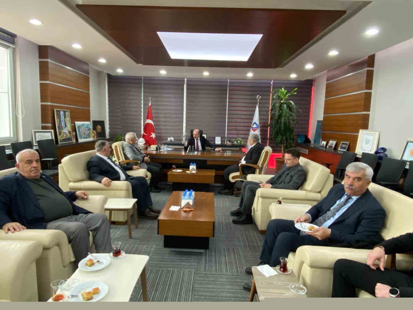 Körfez Ticaret Odası üyeleri bayramlaştı
