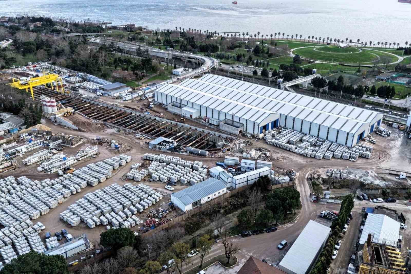 Körfezray Metro Projesi tünelleri için 6 bin 754 segment üretildi
