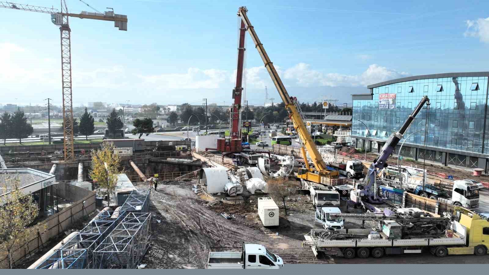 Körfezray Metro Projesi’nde 5’inci TBM kazı çalışmalarına başladı
