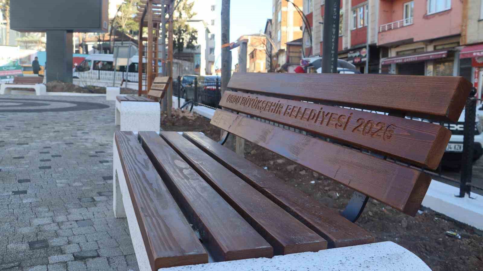 Korgan’da meydan projesi devam ediyor
